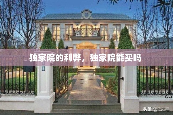 独家院的利弊，独家院能买吗 